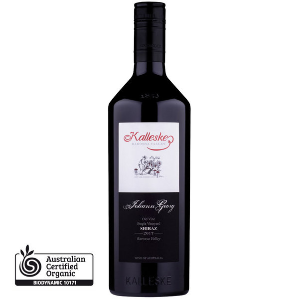Kalleske Johann Georg Organic Old Vine Single Vineyard Shiraz 2017 - Magnum 1500ML -