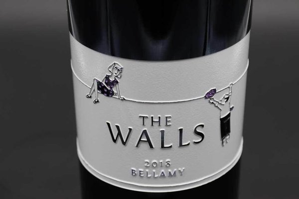 THE WALLS "Bellamy" 2018 HAND-ETCHED AND PAINTED 1.5L MAGNUM