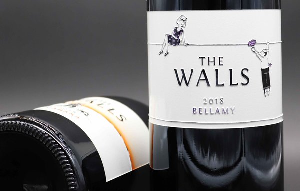 THE WALLS "Bellamy" 2018 HAND-ETCHED AND PAINTED 1.5L MAGNUM